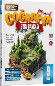 Coğrafya Gurmesi Yayınları 9. Sınıf Coğrafya Maarif Soru Bankası