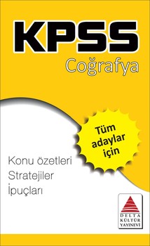  Delta Kültür KPSS Coğrafya Strateji Kartları