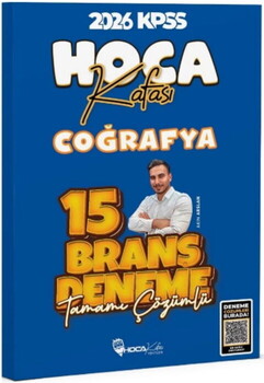  Hoca Kafası 2026 KPSS Coğrafya 15 Deneme