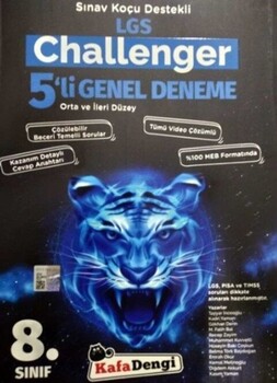  Kafa Dengi Yayınları 8. Sınıf LGS Genel Challenger 5 Deneme