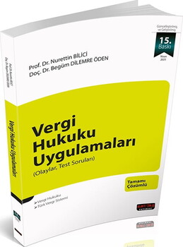  Savaş Yayınları Vergi Hukuku Uygulamaları