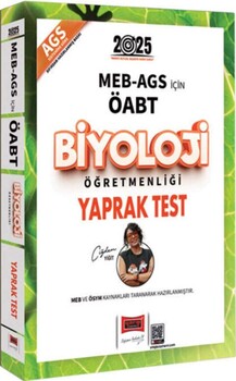  Yargı Yayınları 2025 MEB AGS ÖABT Biyoloji Öğretmenliği Yaprak Test