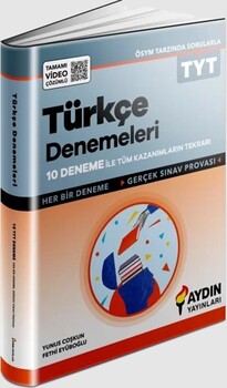  Aydın Yayınları TYT Türkçe 10 Deneme
