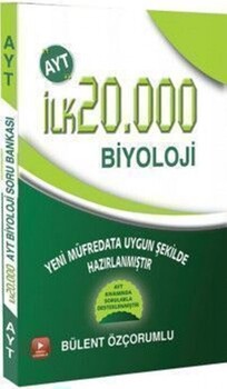  Feybe Yayınları AYT İlk 20.000 Biyoloji Video Çözümlü Soru Bankası