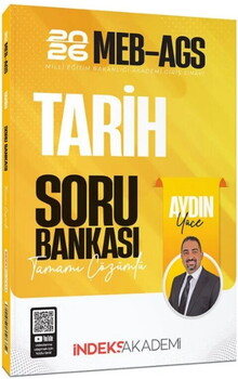  İndeks Akademi 2026 MEB AGS Tarih Soru Bankası Çözümlü