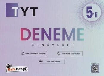  Kafa Dengi Yayınları TYT 5 li Deneme Sınavı