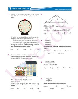  Karekök Yayınları 11. Sınıf Matematik  Soru Bankası