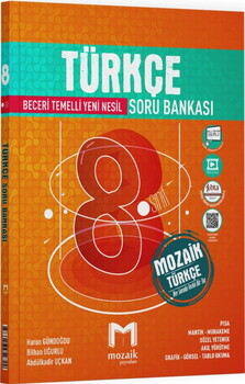  Mozaik Yayınları 8. Sınıf Türkçe Soru Bankası