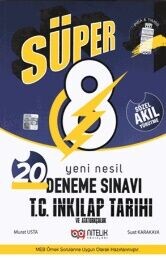  Nitelik Yayınları 8. Sınıf T.C. İnkilap Tarihi ve Atatürkçülük 20 Deneme Sınavı