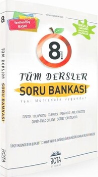  Rota Yayınları 8. Sınıf Tüm Dersler Soru Bankası