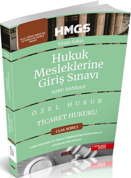  Savaş Yayınları Ticaret Hukuku Soru Bankası