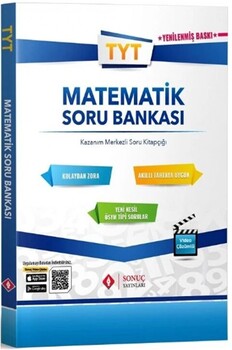  Sonuç Yayınları TYT Matematik Soru Bankası