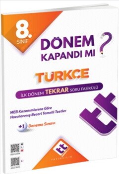  Talentteam Yayınları 8. Sınıf Türkçe İlk Dönem Tekrar Fasikülü