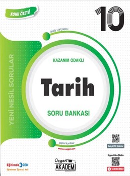  Üçgen Akademi 10. Sınıf Tarih Konunun Özü Soru Bankası