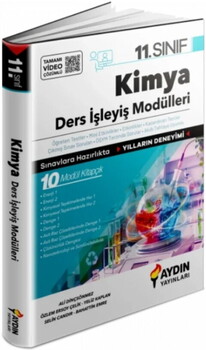 Aydın Yayınları 11. Sınıf Kimya Konu Anlatım Ders İşleyiş Modülleri