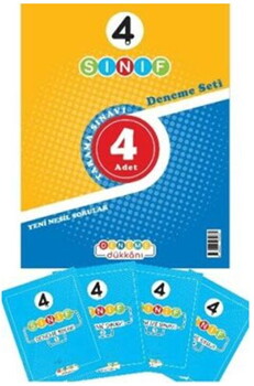 Deneme Dükkanı 4. Sınıf 4 lü Deneme Seti