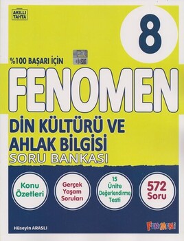  Fenomen Okul Yayınları 8. Sınıf Din Kültürü ve Ahlak Bilgisi Soru Bankası