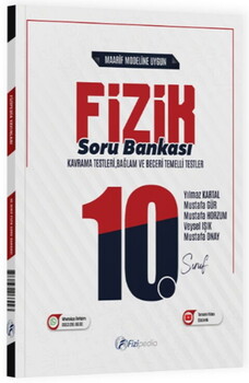 Fizipedia Yayınları 10. Sınıf Fizik Maarif Model Soru Bankası