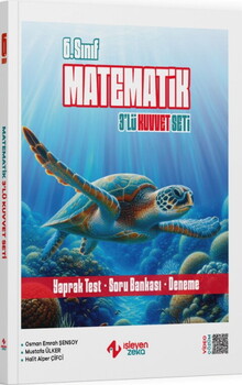  İşleyen Zeka 6. Sınıf Matematik 3 lü Kuvvet Serisi Seti