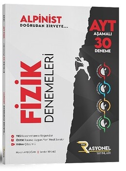  Rasyonel Yayınları AYT Fizik Alpinist Aşamalı 30 Deneme