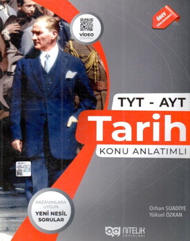 2025 Nitelik Yayınları TYT AYT Tarih Konu Anlatımlı