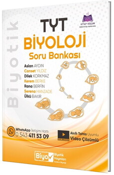  Biyotik Yayınları TYT Biyoloji Biyotik Soru Bankası