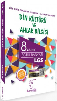  2024 Karekök Yayınları 8. Sınıf LGS Din Kültürü ve Ahlak Bilgisi Soru Bankası