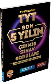  Kota Yayınları TYT Son 5 Yılın Çıkmış Soruları