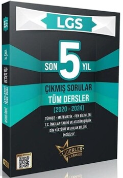  Liderler Karması 8. Sınıf LGS Tüm Dersler Çıkmış Sorular Son 5 Yıl Çözümlü
