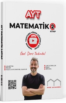  Moz Akademi AYT Matematik 2. Kitap Tamamı Çözümlü Soru Bankası