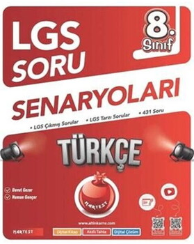  Nartest Yayınevi 8. Sınıf LGS Türkçe Soru Senaryoları