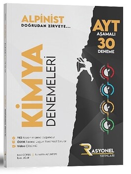  Rasyonel Yayınları AYT Kimya Alpinist Aşamalı 30 Deneme