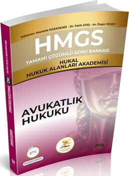  Savaş Yayınları HMGS Avukatlık Hukuku Soru Bankası
