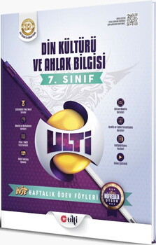 Ulti Yayınları 7. Sınıf Din Kültürü ve Ahlak Bilgisi Haftalık Ödev Föyleri
