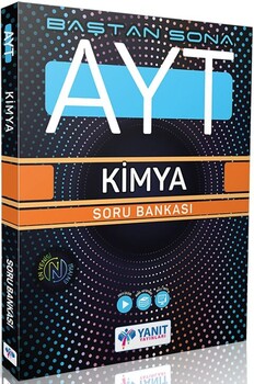  Yanıt Yayınları AYT Kimya Baştan Sona Soru Bankası
