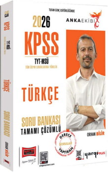  Yargı Yayınları 2026 KPSS TYT MSÜ Anka Ekibi Tamamı Çözümlü Türkçe Soru Bankası