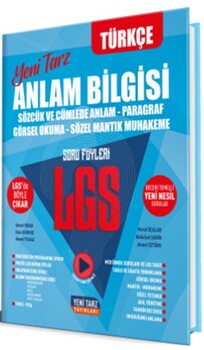  Yeni Tarz 8. Sınıf LGS Anlam Bilgisi Soru Föyleri