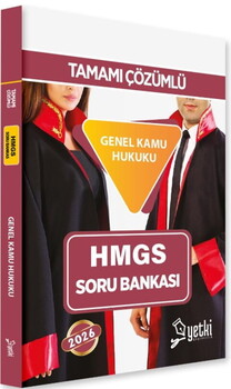  Yetki Yayınları 2026 HMGS Genel Kamu Hukuku Soru Bankası
