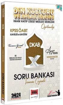 2024 Yargı ÖABT Din Kültürü ve Ahlak Bilgisi Mihmandar Soru Bankası