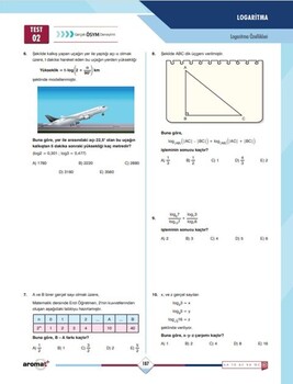  Aromat Yayınları AYT Matematik Soru Bankası
