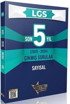  Liderler Karması 8. Sınıf LGS Sayısal Çıkmış Sorular Son 5 Yıl Çözümlü