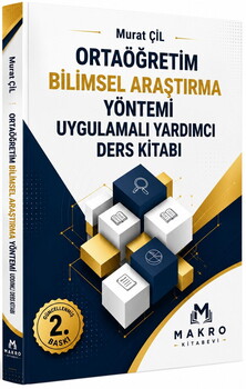Makro Kitabevi Ortaöğretim Bilimsel Araştırma Yöntemi Uygulamalı Yardımcı Ders Kitabı 2. Baskı