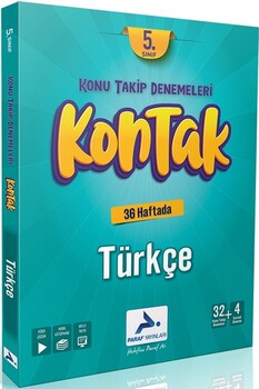  Paraf Yayınları 5. Sınıf Türkçe Kontak Denemeleri