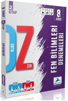  Paraf Yayınları 8. Sınıf Fen Bilimleri Orta Zor Branş Deneme - 2. Kitap