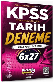 Peramila KPSS Tarih 6 Deneme