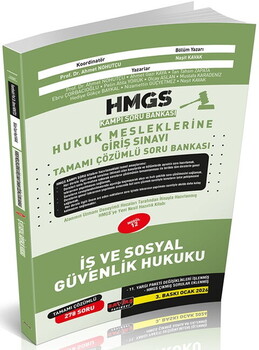  Savaş Yayınları HMGS İş ve Sosyal Güvenlik Hukuku Soru Bankası