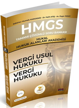  Savaş Yayınları HMGS Soru Bankası Vergi Usul Hukuku Vergi Hukuku