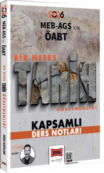Yargı Yayınları 2026 MEB AGS ÖABT Bir Nefes Tarih Öğretmenliği Kapsamlı Ders Notları