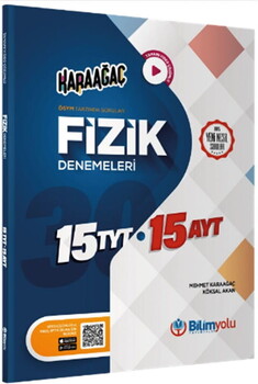  Bilimyolu Yayıncılık TYT 15 AYT 15 Fizik Denemeleri