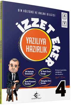  Eker Test 4. Sınıf Din Kültürü ve Ahlak Bilgisi İzzet Eker ile Yazılıya Hazırlık